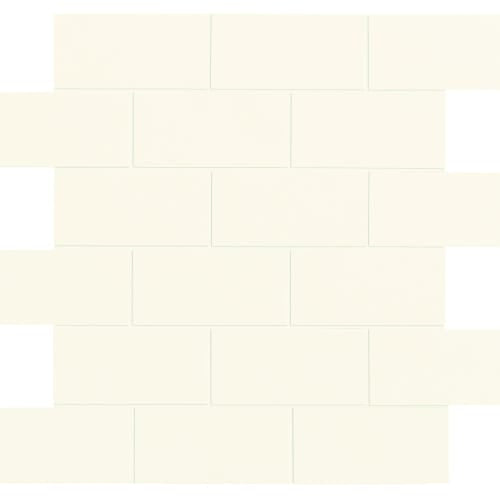 Retroactive 2.0 in Snow Blind Mosaic 2"x4" Tile