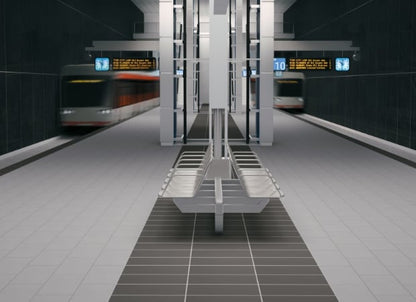 Retroactive 2.0 in Mercurial Pattern 3"x12" Tile