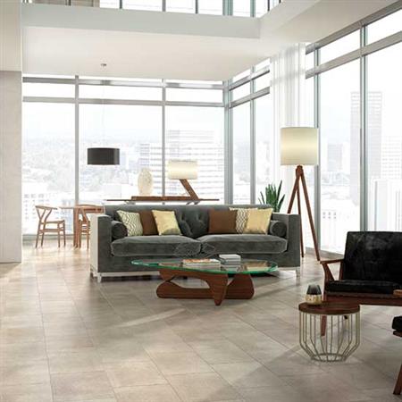 Reminiscent in Souvenir Gray 2x2 Tile