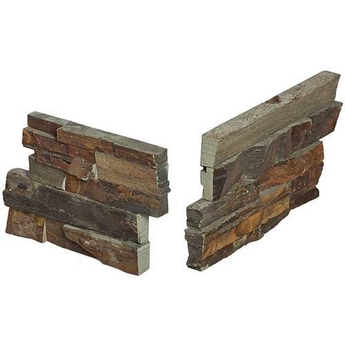 Stacked Stone in Tibetan Slate (Stacked Stone Corner) Natural Stone