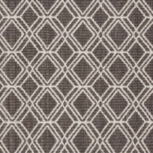Savoy Diamond in Char Brown Carpet
