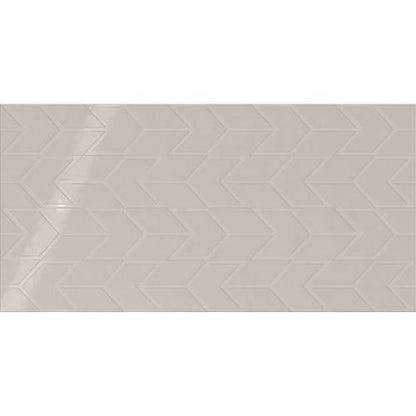 Showscape in Soft Gray Chevron 12x24