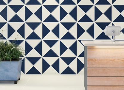 Shades 2.0 in Midnight 24"x24" Semi-Polished Tile