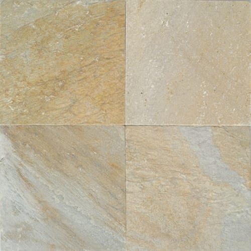 Slate in Golden Sun-16x16 Natural Stone
