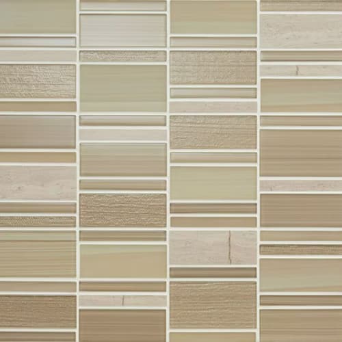 Serentina in Accord Black Random Glass Tile