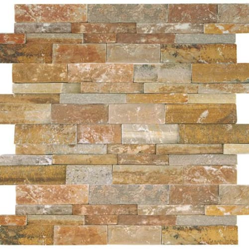 Stacked Stone in Shanghai Rust Natural Stone