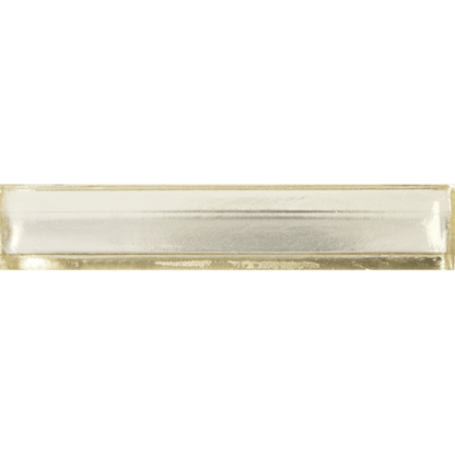 Sideview Glass in Silver 1"x6" Matte
