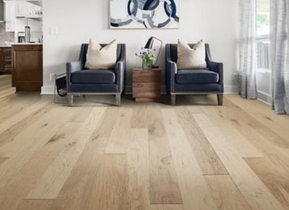 Pebble Hill Hickory 5 in Linen Hardwood