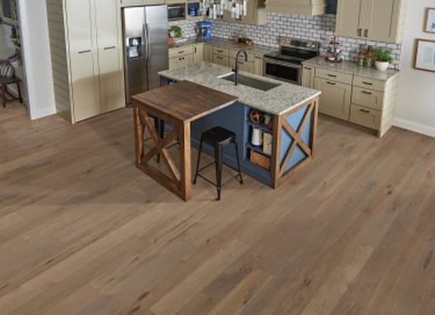 Castlewood Hickory in Greyfriar Hardwood