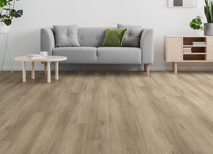 Takeoff in Driftwood Taupe Luxury Vinyl