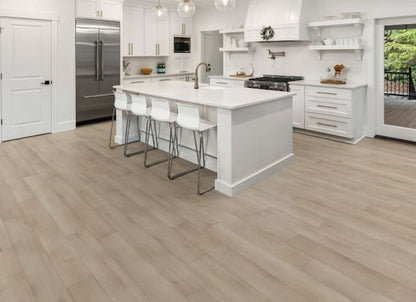 Takeoff in Serene Greige Luxury Vinyl