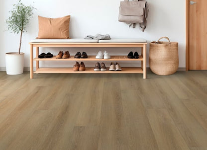 Lodge in Homespun Brown Luxury Vinyl