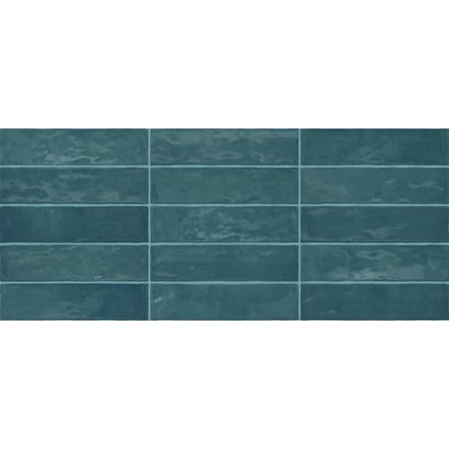 Zellige Neo in Petrolio Rectangle Tile