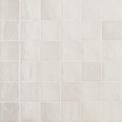 Zellige Neo in Gesso Square Tile