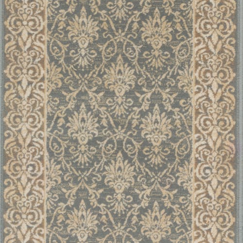Alexander Runner in Storm Blue Carpet