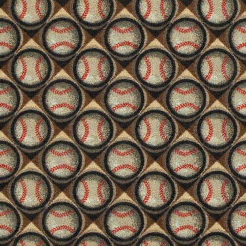 Bases Loaded - 32 in Charcoal Carpet