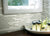 Ebb and Flow in Snow And Ice Linear Mix Glass Tile