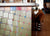 Glass Blox in Taupe Fog 1"x1" Glass Tile