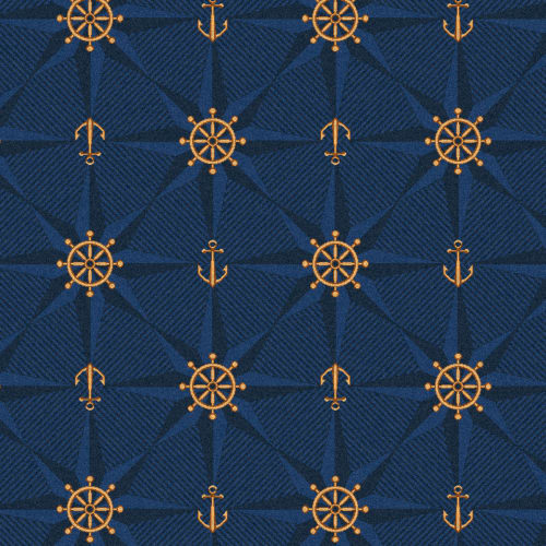 Mariner's Tale - 26 in Navy Carpet