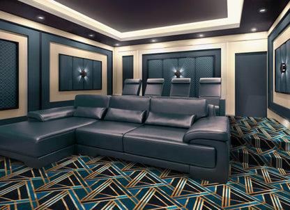 Moderne - 32 in Azure Carpet