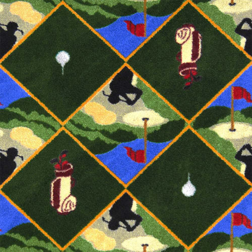 Spike N' Tee - 32 in Multi Carpet